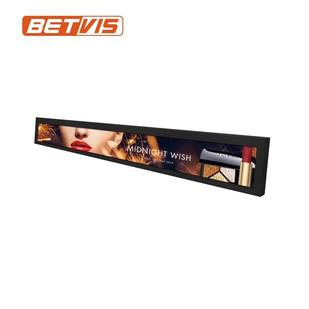 New Launching 34.9 Inch Supermarket Shelf Edge LCD Monitor for Unique Marketing Display