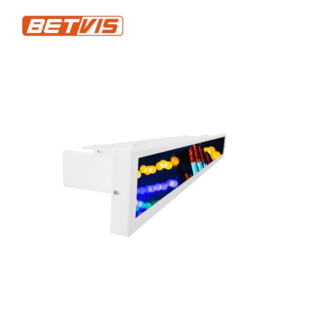 small  21inch shelf bar lcd display for clothes back network advertising media player